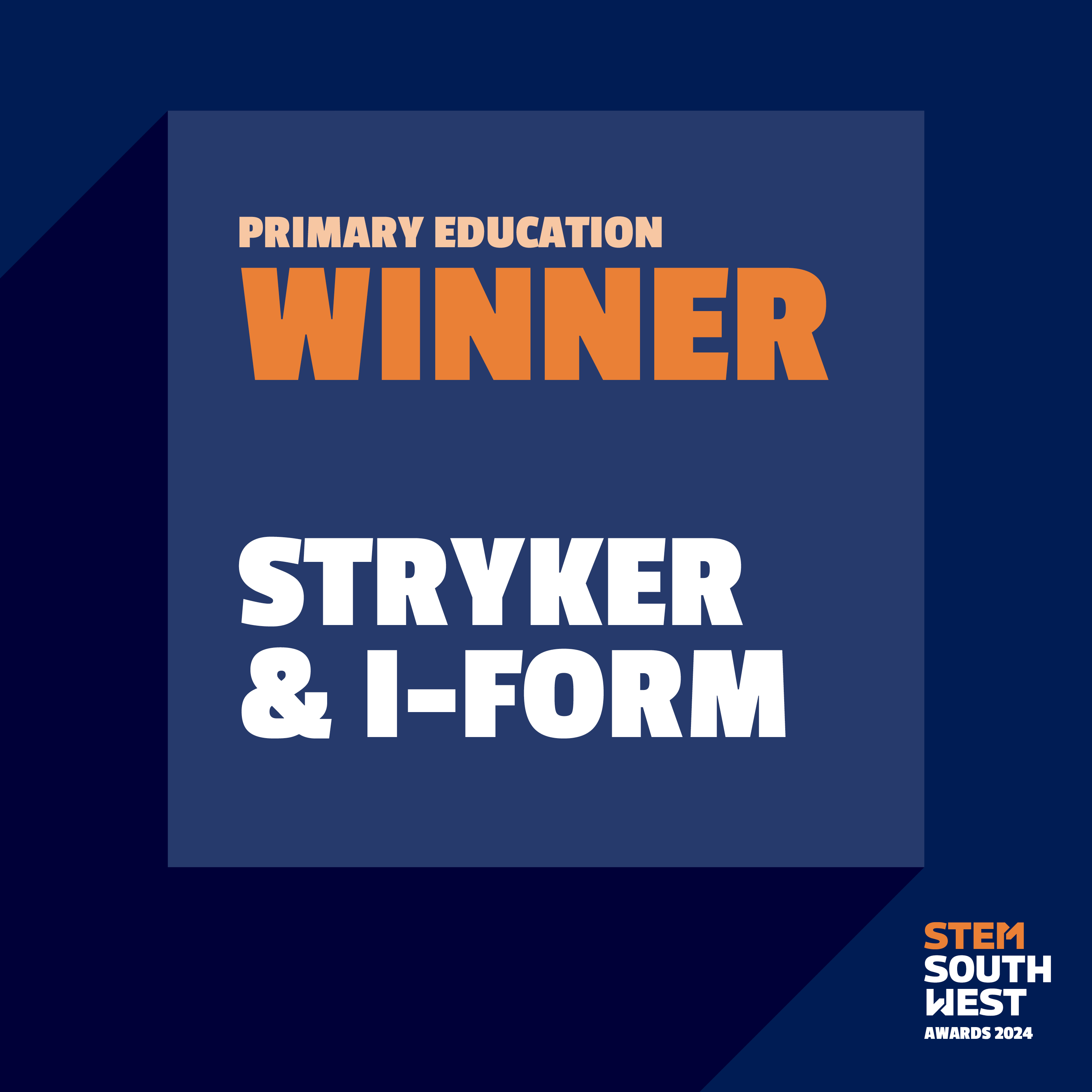 Stryker And I-Form Won Primary Education Award at STEM South West Awards